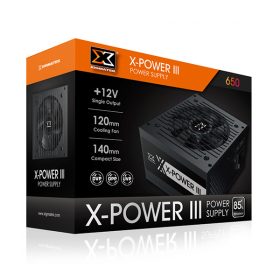 NGUỒN XIGMATEK X-POWER III 650 - 600W EN45990 (MÀU ĐEN) 6 40662 x power iii 650 en45990 ha1