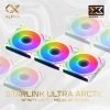Fan Case - Quạt Tản Nhiệt Xigmatek STARLINK ULTRA ARTIC - EN40856 ARGB ( Bộ 3 Fan) 2 45496 78