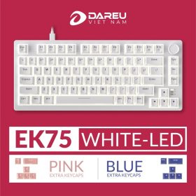 BÀN PHÍM CƠ DAREU EK75 FULL WHITE _DREAM SWITCH 10 47488 dareu ek75 white 1