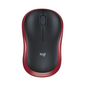 CHUỘT KHÔNG DÂY LOGITECH M185 WIRELESS (USB/XÁM/XANH/ĐỎ) 4 70574 chuot khong day logitech m185 do den 910 002503 1