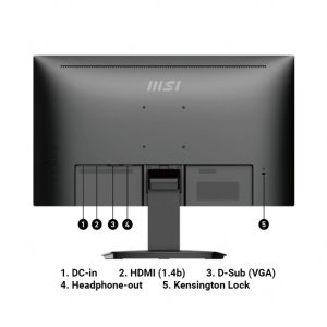 MÀN HÌNH MSI PRO MP223 (21.45 INCH/FHD/VA/100HZ/1MS) 5 71892 man hinh msi pro mp223 850x850 4a