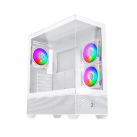 VỎ CASE XIGMATEK SKY II ARTIC 3F - EN44205 (ATX/MID TOWER/MÀU TRẮNG/3 FAN ARGB) 7 83430 vo case xigmatek alphard artic 3gf en43286 eatx mid tower mau trang 3 fan vo cuc 5 1