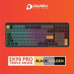 ban phim co gaming khong day dareu ek98 pro black gold 01