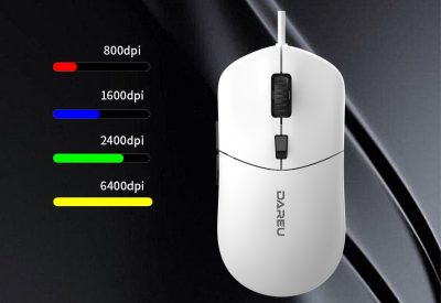 CHUỘT CÓ DÂY DAREU LM121 MÀU ĐEN (SILENT CLICK, LED RGB) 9 chuot co day dareu lm121 mau den silent click led rgb1