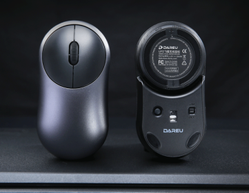 CHUỘT KHÔNG DÂY DAREU LM166D 6 chuot khong day dareu lm166d black wireless bluetooth2