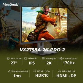 MÀN HÌNH VIEWSONIC VX2758A-2K-PRO-2 (27 INCH/QHD/IPS/170HZ/1MS) bảo hành chính hãng 36 tháng 7 man hinh viewsonic vx2758a 2k pro 2 mota5