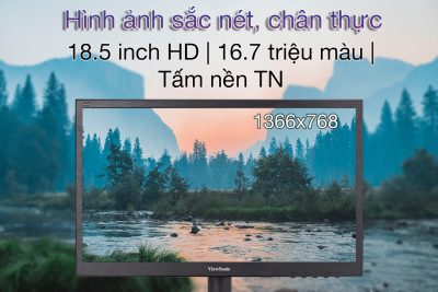 Màn Hình ViewSonic VA1903A (18.5 inch - HD - TN - 60Hz - 5ms) chính hãng bảo hành 36 tháng 6 man hinh viewsonic va1903 h mota1