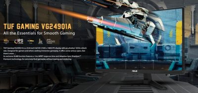 Màn hình Gaming ASUS TUF VG249Q1A (23.8 inch - FHD - IPS - 165Hz - 1ms - FreeSync - Speaker) bảo hành chính hãng 36 tháng 4 moas0111 1