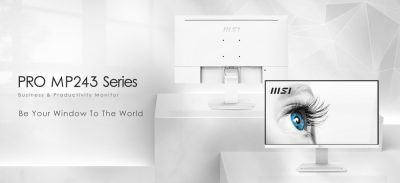 Màn hình MSI PRO MP243W Trắng (23.8Inch/ Full HD/ 5ms/ 75HZ/ 250cd/m2/ IPS/ Loa) bảo hành chính hãng 36 tháng 8 msi pro mp243w trang 1