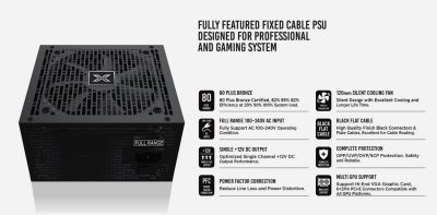 Nguồn Máy Tính Xigmatek THOR T650 EN49561 (650w, 80 Plus Bronze) 9 psu