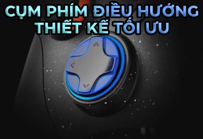 TAY CẦM GAME KHÔNG DÂY DARE-U H101X CHO PC/ANDROID/SWITCH MÀU ĐEN/PINK 13 tay cam game khong day dare u h101x cho pc ios android switch 7