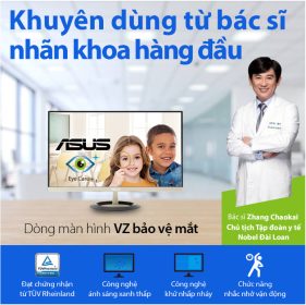 Màn hình Asus VZ249HR (23.8Inch/ Full HD/ 5ms/ 60HZ/ 250cd/m2/ IPS/ Loa) bảo hành chính hãng 36 tháng 3 vz249hr