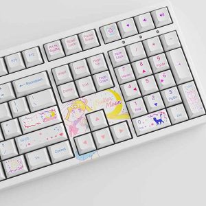 Bàn phím Cơ AKKO 3108 RF Sailor Moon (AKKO CS switch - Sakura) bảo hành chính hãng 12 tháng 6 24999 akko 3108 rf sailor moon crystal 5