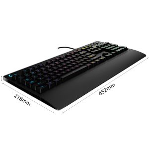 BÀN PHÍM GIẢ CƠ LOGITECH G213 PRODIGY RGB GAMING - bảo hành chính hãng 5 34639 kich thuoc ban phim gia co logitech g213 prodigy rgb gaming