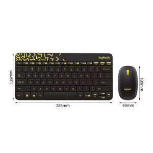 BỘ BÀN PHÍM CHUỘT KHÔNG DÂY LOGITECH MK240 NANO WIRELESS (USB/ĐEN) bảo hành chính hãng 36 tháng 4 35881 kich thuoc bo keyboard mouse logitech mk240 nano wireless
