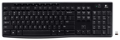 BÀN PHÍM KHÔNG DÂY LOGITECH K270 WIRELESS (USB) bảo hành chính hãng 5 36269 ban phim Logitech K270 Wireless Black 2