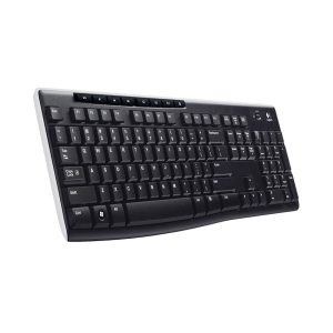 BÀN PHÍM KHÔNG DÂY LOGITECH K270 WIRELESS (USB) bảo hành chính hãng 4 36269 keyboard logitech k270 wireless black 0002 3