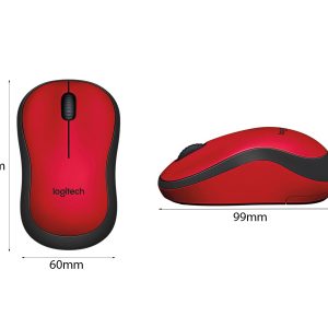 43619 kich thuoc mouse logitech m221 wireless red
