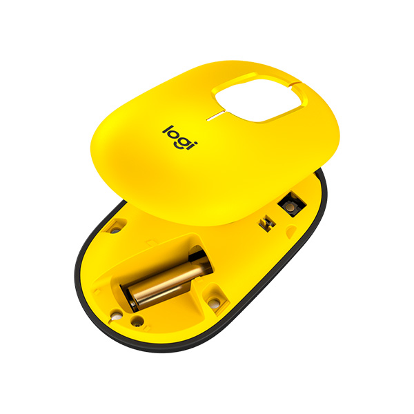 46854 chu t kh ng d y bluetooth wireless logitech pop with emoji m u v ng h6