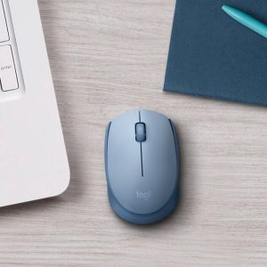 Chuột không dây Logitech M171 Xanh - bảo hành chính hãng 12 tháng 6 49214 logitech m171 xanh 5