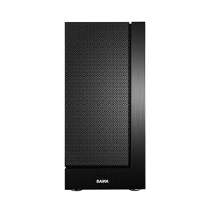 VỎ CASE SAMA 3301 (MID TOWER/MÀU ĐEN/MẶT LƯỚI/KÈM SẴN 3 FAN) bảo hành chính hãng 12 tháng 5 52700 sama3301 0001 1 3
