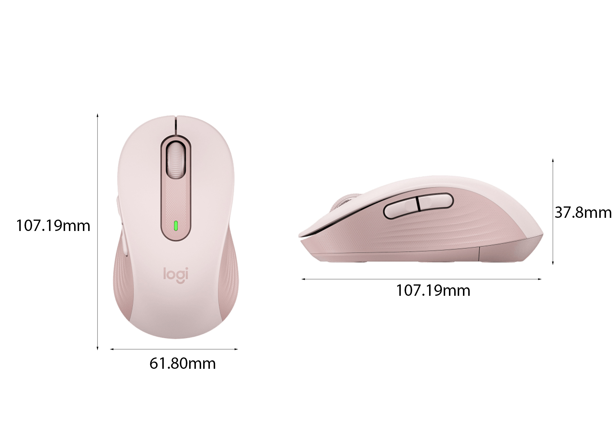 63505_kich_thuoc_chuot_khong_day_logitech_m650_signature_rose_usb_bluetooth_pin_aa_hong 63505 kich thuoc chuot khong day logitech m650 signature rose usb bluetooth pin aa hong