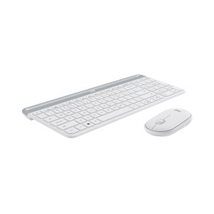 BỘ BÀN PHÍM CHUỘT KHÔNG DÂY LOGITECH MK470 TRẮNG (USB) bảo hành chính hãng 12 tháng 4 64337 bo ban phim chuot khong day logitech mk470 trang usb 0002 3