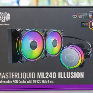 TẢN NHIỆT NƯỚC COOLER MASTER ML240 ILLUSION ARGB GEN 2 - bảo hành chính hãng 36 tháng 3 71205 59064 cm ml240 illusion 2