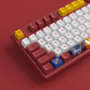 Bàn phím Cơ AKKO 3108 RF One Piece - Luffy (AKKO switch v3 - Cream Blue) bảo hành chính hãng 12 tháng 8 7243 3108 rf one piece luffy akko switch v3 cream blue 7