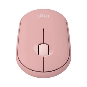 CHUỘT KHÔNG DÂY LOGITECH PEBBLE M350S MÀU HỒNG (WIRELESS/BLUETOOTH) bảo hành chính hãng 12 tháng 5 76291 chuot khong day logitech pebble m350s mau hong wireless bluetooth 910 006987 4