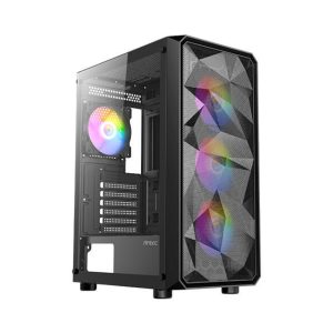 VỎ CASE ANTEC AX83 RGB (E-ATX/MÀU ĐEN/3 FAN) bảo hành chính hãng 12 tháng 3 81665 3 fan