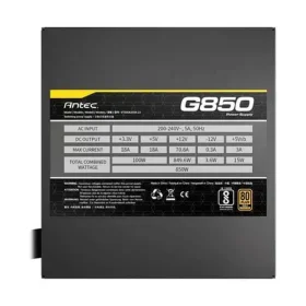 Nguồn máy tính ANTEC Gold Plus G850 (New Model, 2xCPU, Semi-Modul) bảo hành chính hãng 60 tháng 12 Antec G850 850 Watt 80 Plus Gold Semi Modular 9