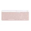BÀN PHÍM LOGITECH K580 SLIM MULTI DEVICE WIRELESS/HỒNG (ROSE) bảo hành chính hãng 2 K580 Hong