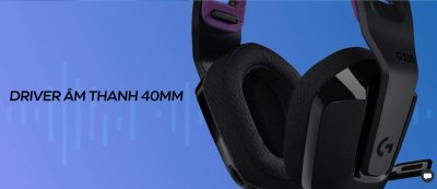 TAI NGHE GAMING LOGITECH G335 TRẮNG/bảo hành chính hãng 10 am thanh cua tai nghe gaming logitech g335