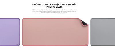 BÀN DI CHUỘT LOGTECH DESK MAT STUDIO SERIES HỒNG (300 X 700 X 2MM) 6 ban di chuot logtech desk mat studio series 2