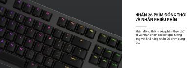 ban phim co logitech g512 lightsync rgb mechanical tactile gx brown switch 008