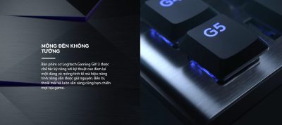 BÀN PHÍM CƠ LOGITECH G813 LIGHTSYNC RGB GL LINEAR (USB) bảo hành chính hãng 8 ban phim co logitech g813 lightsync rgb gl tactile usb 003