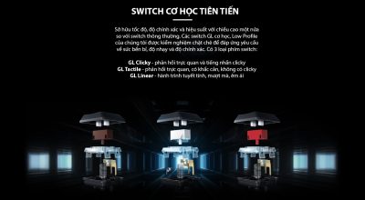 BÀN PHÍM CƠ LOGITECH G813 LIGHTSYNC RGB GL LINEAR (USB) bảo hành chính hãng 9 ban phim co logitech g813 lightsync rgb gl tactile usb 004
