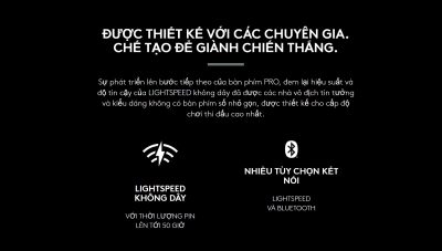 BÀN PHÍM GAMING KHÔNG DÂY LOGITECH PRO X TKL LIGHTSPEED MÀU TRẮNG TACTILE SWITCH _ 920-012149/ bảo hành chính hãng 5 ban phim gaming khong day logitech pro x tkl lightspeed 1