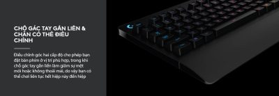 BÀN PHÍM GIẢ CƠ LOGITECH G213 PRODIGY RGB GAMING - bảo hành chính hãng 9 ban phim gia co logitech g213 prodigy rgb gaming 004