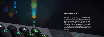 BÀN PHÍM LOGITECH G913 TKL LIGHTSPEED WIRELESS RGB RED LINEAR SWITCH/ bảo hành chính hãng 12 ban phim logitech g913 tkl lightspeed wireless rgb brown switch 009