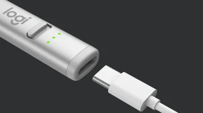 LOGITECH CRAYON USB-C/BẠC (SILVER) 12 but ky thuat so logitech crayon nguyenvu.store 1