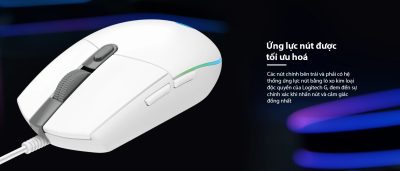 CHUỘT GAME LOGITECH G102 GEN2 BLACK (USB/RGB/ĐEN) bảo hành chính hãng 9 chuot choi game logitech g102 gen2 black usb rgb den 004
