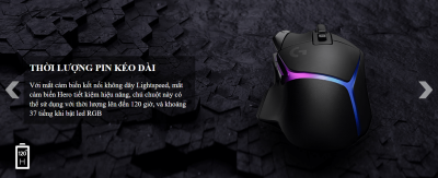CHUỘT GAME KHÔNG DÂY LOGITECH G502X RGB PLUS LIGHTSPEED TRẮNG (910-006173) (USB) bảo hành chính hãng 15 chuot game khong day logitech g502x rgb plus lightspeed den 910 00616416