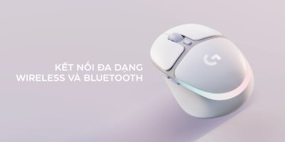CHUỘT GAME KHÔNG DÂY LOGITECH G705 RGB AURORA OFF WHITE (910-006369) bảo hành chính hãng 7 chuot game khong day logitech g705 rgb off white 910 006369 4