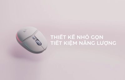 CHUỘT GAME KHÔNG DÂY LOGITECH G705 RGB AURORA OFF WHITE (910-006369) bảo hành chính hãng 9 chuot game khong day logitech g705 rgb off white 910 006369 5