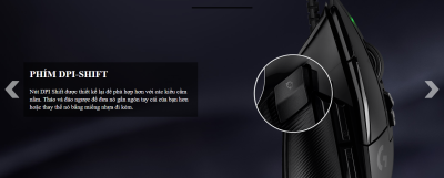 CHUỘT GAME LOGITECH G502X TRẮNG (910-006148) bảo hành chính hãng 11 chuot game logitech g502x den 910 0061404