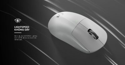 CHUỘT GAMING KHÔNG DÂY LOGITECH PRO X SUPERLIGHT 2 LIGHTSPEED WHITE _ 910-006640 - bảo hành chính hãng 13 chuot gaming khong day logitech pro x superlight 2 lightspeed 5