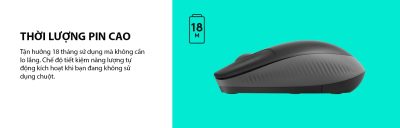 chuot khong day logitech m190 usb mau xam 005