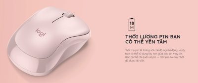 CHUỘT KHÔNG DÂY LOGITECH M240 SILENT GRAPHITE 910-007122 (BLUETOOTH + WIRELESS LOGI BOLT) bảo hành chính hãng 12 tháng 8 chuot khong day logitech m240 silent 4